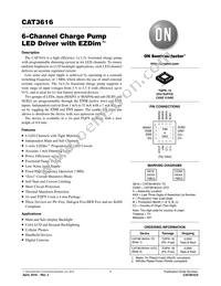 CAT3616HV4-GT2 Datasheet Cover