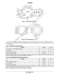 CAT3643HV2-GT2 Datasheet Page 2