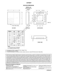 CAT3647HV3-GT2 Datasheet Page 13