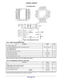 CAT4016VSR-T2 Datasheet Page 2