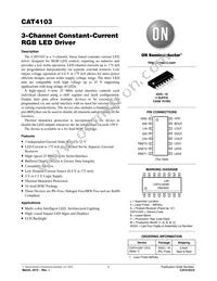 CAT4103V-GT2 Datasheet Cover