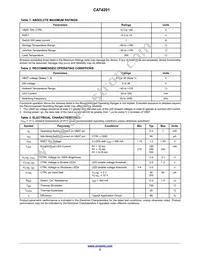 CAT4201TD-GT3 Datasheet Page 2
