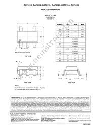 CAT5110TBI-10-T3 Datasheet Page 11