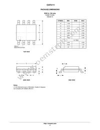 CAT5111YI-50-G Datasheet Page 11