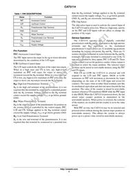 CAT5114ZI-50-G Datasheet Page 3