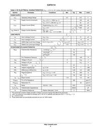 CAT5114ZI-50-G Datasheet Page 5