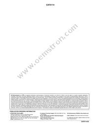 CAT5114ZI-50-G Datasheet Page 15