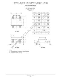 CAT5123TBI-10-T3 Datasheet Page 8