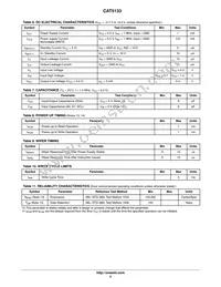 CAT5133ZI-10-GT3 Datasheet Page 5