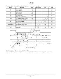CAT5133ZI-10-GT3 Datasheet Page 6