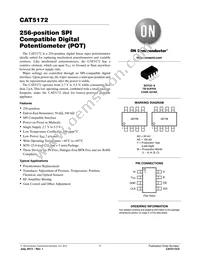 CAT5172TBI-50GT3 Datasheet Cover