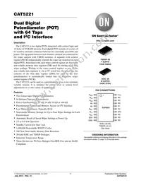 CAT5221YI50 Datasheet Cover