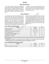 CAT5251WI-50-T1 Datasheet Page 4
