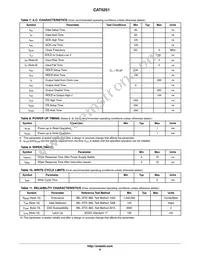 CAT5251WI-50-T1 Datasheet Page 6