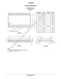 CAT5259WI-50-T1 Datasheet Page 14