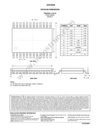 CAT5259WI-50-T1 Datasheet Page 15