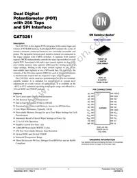 CAT5261YI-50-T2 Datasheet Cover