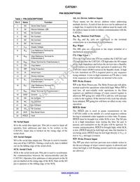 CAT5261YI-50-T2 Datasheet Page 3