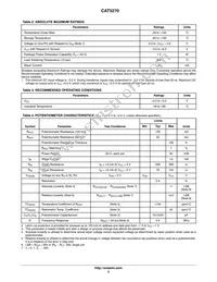 CAT5270YI-50-GT2 Datasheet Page 3