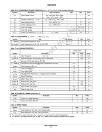 CAT5270YI-50-GT2 Datasheet Page 4