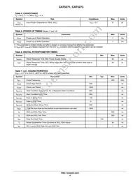CAT5273ZI-50-GT3 Datasheet Page 4