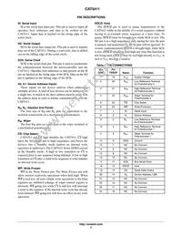 CAT5411YI50 Datasheet Page 3