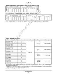 CAT5419YI50 Datasheet Page 13