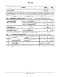CAT6095VP2-GT4 Datasheet Page 2