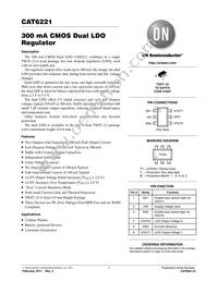 CAT6221-MGTD-GT3 Datasheet Cover