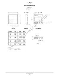 CAT6241-ADJHU2MUTAG Datasheet Page 16