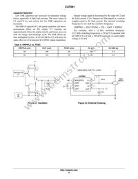 CAT661EVA-GT3 Datasheet Page 9