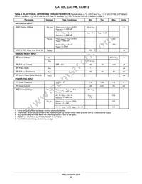 CAT706VI-GT3 Datasheet Page 5