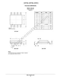 CAT706VI-GT3 Datasheet Page 10