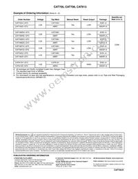 CAT706VI-GT3 Datasheet Page 12