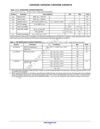 CAV24C02YE-GT3 Datasheet Page 3