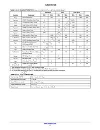 CAV24C128WE-GT3 Datasheet Page 3