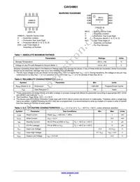 CAV24M01YE-GT3 Datasheet Page 2