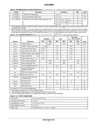 CAV24M01YE-GT3 Datasheet Page 3