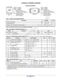 CAV25040YE-GT3 Datasheet Page 2