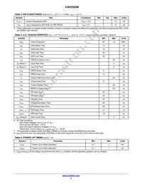 CAV25256YE-GT3 Datasheet Page 3