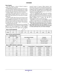 CAV25256YE-GT3 Datasheet Page 5