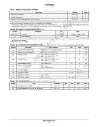 CAV25320YE-GT3 Datasheet Page 2