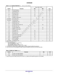 CAV25320YE-GT3 Datasheet Page 3