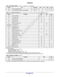 CAV25512YE-GT3 Datasheet Page 3