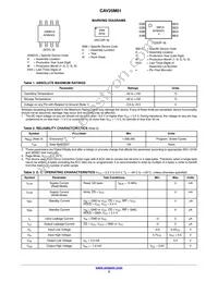 CAV25M01YE-GT3 Datasheet Page 2
