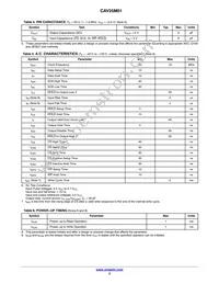 CAV25M01YE-GT3 Datasheet Page 3