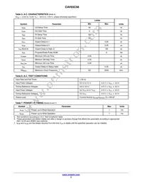 CAV93C56YE-GT3 Datasheet Page 3