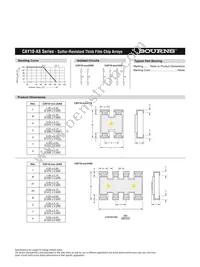 CAY10-330J4AS Datasheet Page 2