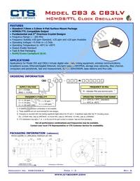CB3LV-6C-15M0000 Datasheet Cover