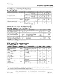 CBC3105-R4C Datasheet Page 5